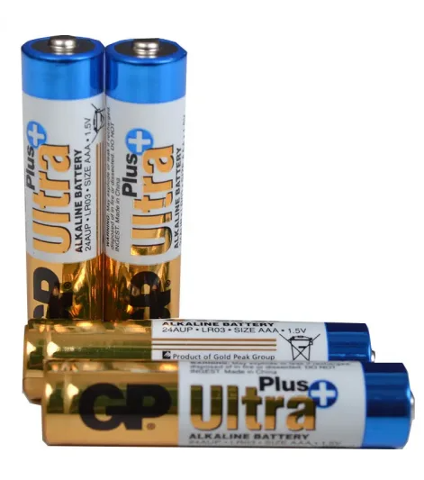 Батарейка GP Ultra Plus Alkaline AAA LR03 1.5V