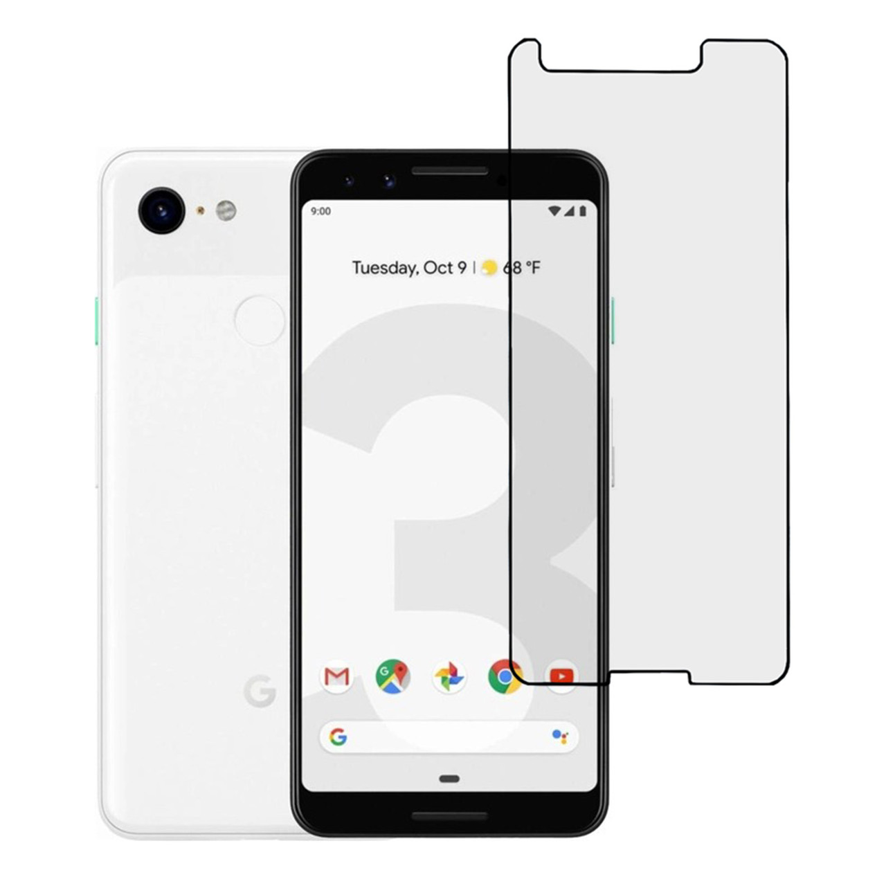 Гідрогелева плівка Mietubl HD для Google Pixel 3 Глянцева, фото 1