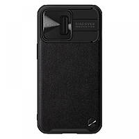 Накладка Nillkin Camshield Leather iPhone 13 - Black