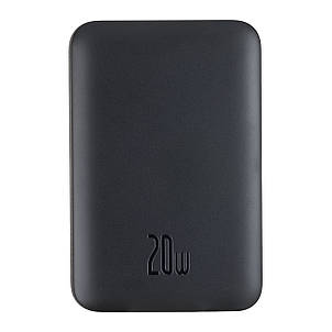 Power Bank Baseus Magnetic Mini Wireless Fast Charge Power Bank 10000mAh 20W Black (PPCX030001), фото 1