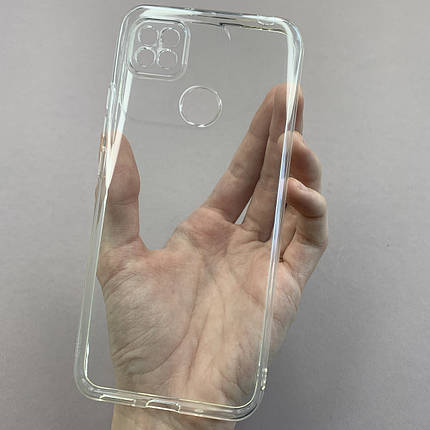 Чохол для Xiaomi Redmi 9C силіконовий чохол із захистом камери на телефон сяомі редмі 9с прозорий hlg, фото 1