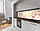 Кухонна панель на стіну жорстка квіти на бежевому тлі, з двостороннім скотчем 62 х 205 см, 1,2 мм, фото 7