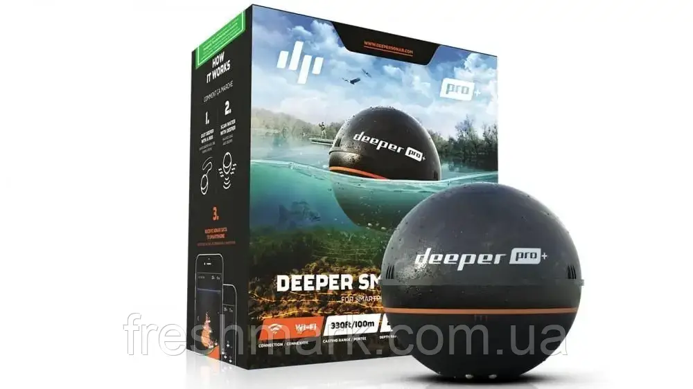 Ехолот Deeper Smart Sonar Pro+