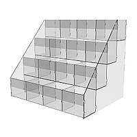 Підставка EKOSTAR для ручок і пензлів 16 комірок 390х295х330