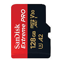 Карта памяти SanDisk Extreme Pro 128GB Micro SD (SDXC)