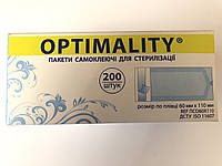 Пакет самоклеющийся OPTIMALITY, 60м х 110мм, 200шт.