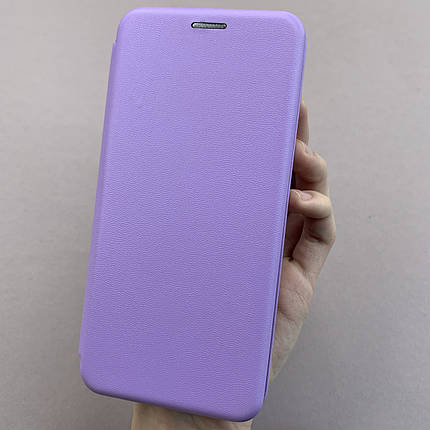 Чохол-книга для Xiaomi Redmi 9C книжка з підставкою на телефон сяомі редмі 9с світло-бузкова stn, фото 1