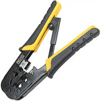 Інструмент для обтиску ProFix HT-5684R з храповим механізмом RJ-45 (8P8C) і RJ-12/11