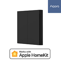 Бездротовий вимикач Aqara H1 Wireless double rocker (WXKG15LM) Zigbee 3.0 Apple HomeKit