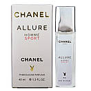 Chanel Allure Homme Sport Pheromone Parfum чоловічий 40 мл, фото 4
