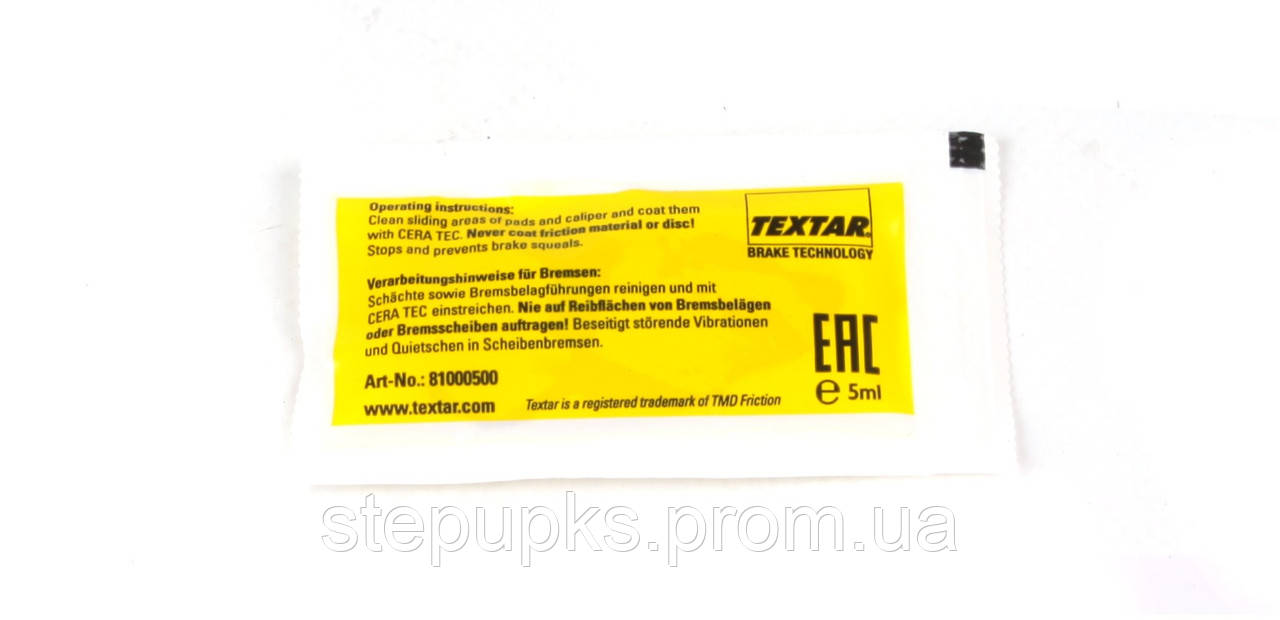 Паста монтажная TEXTAR CERATEC 81000500 (5мл) - фото 3 - id-p1951276814