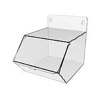 Диспенсер EKOSTAR вертикальний для мармеладів, снеків, горіхів 1 комірка