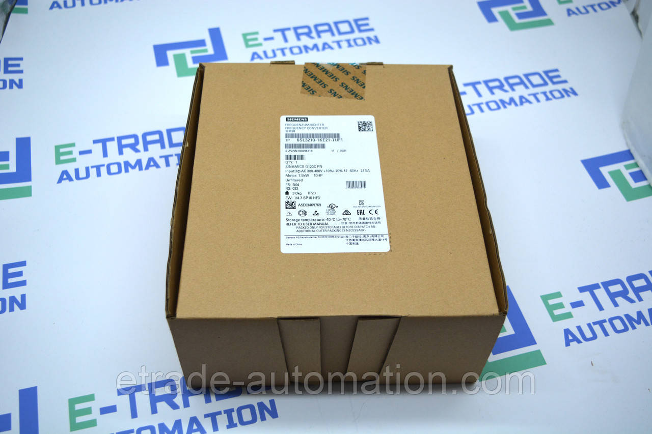 Модуль Siemens 6SL3210-1KE21-7UF1, фото 1