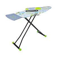 Прасувальна дошка металева 120*40см з регулюванням по висоті (75-95см) з розеткою та підрукавником