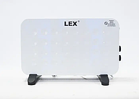 Электрический обогреватель LEX LXZCH01F 2000BT Турбовентилятор конвектор Белый