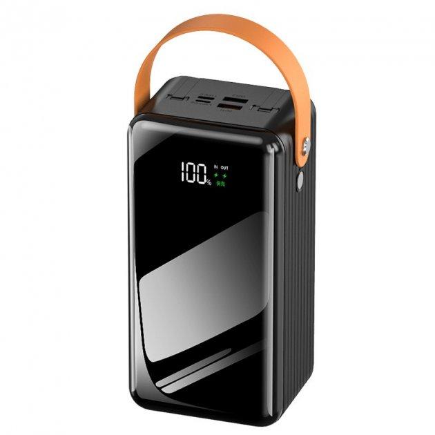 Зарядний пристрій Power Bank Kamry 60000мАч-103S з індикатором заряду та ліхтариком, швидка зарядка, фото 1