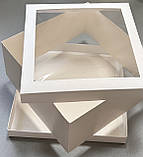 Коробка для кондитерських виробів без вставки 260х260х120, фото 4
