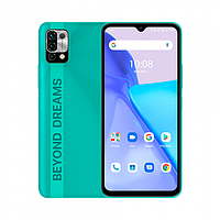 Смартфон Umidigi Power 5 3/64GB Green, 16+8+5/8Мп, NFC, 2sim, 6.53" IPS, 6150mAh, 8 ядер