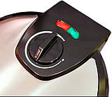 Вафельниця для тонких вафель Edenberg EB-64409 1500 Вт для ріжків трубочок з антипригарним покриттям Чорний, фото 7