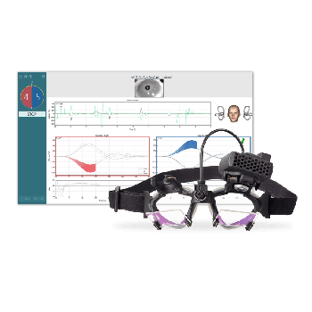 Прилад EyeSeeCam vHIT (вимірювання вестибулоокулярного рефлексу (VOR))