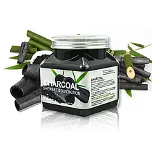 Скраб для тіла Wokali Charcoal Sherbet Body Scrub 350 мл