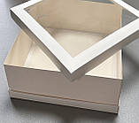 Коробка для кондитерських виробів без вставки 260х260х120, фото 6