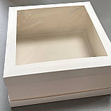 Коробка для кондитерських виробів без вставки 260х260х120, фото 2