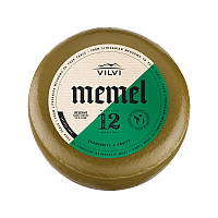 Сыр твердый Жальгирис Memel 12 Vilvi 40% голова 6 kg