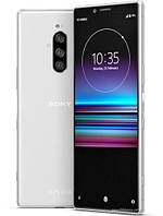 Смартфон Sony Xperia 1 6/64Gb White, 6.5" OLED, 12+12+12/8 Мп, Snapdragon 855, 3330mAh, 6 мес.
