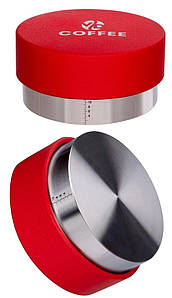 Пуш Темпер для кави VD Ø 53 мм. (Push Tamper VD) Червоний