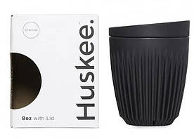 Термочашка Huskee 236 мл. HuskeeCup BPA free Чорна