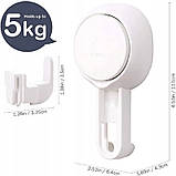 ГАЧОК ДЛЯ ЩІТКІВ  НА ПРИСОСІ- ДО 5 КГ, фото 3