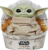 Мягкая игрушка Mattel Star Wars Малыш дитя Йода Грогу мандалорец Grogu baby Yoda GWD85 ориг