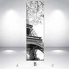 Наклейка на холодильник, Eiffel Башта, 180х60 см - Лицьова (В), з ламінуванням, фото 5