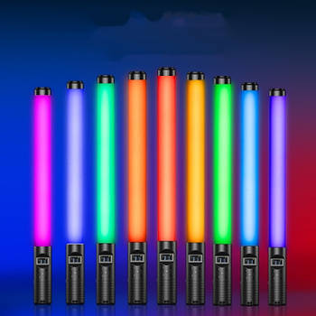 10 Вт Постійне світло LED-мега світловою з пультом — світлодіодний освітлювач Accro TBD-7001 RGB 3000-6500 K