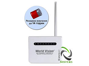 World Vision 4G Connect Micro 2+ |  універсальний WiFi роутер з вбудованим модемом мобільного 3G/4G LTE інтернету