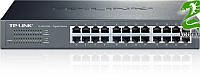 Коммутатор TP-Link TL-SG1024D (24хGE, металл, настольный/монтаж в стойку) TT