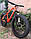 Велосипед позашляховик фетбайк Top Leopard 26 (fatbike) з амортизатором фетбайк, фото 6