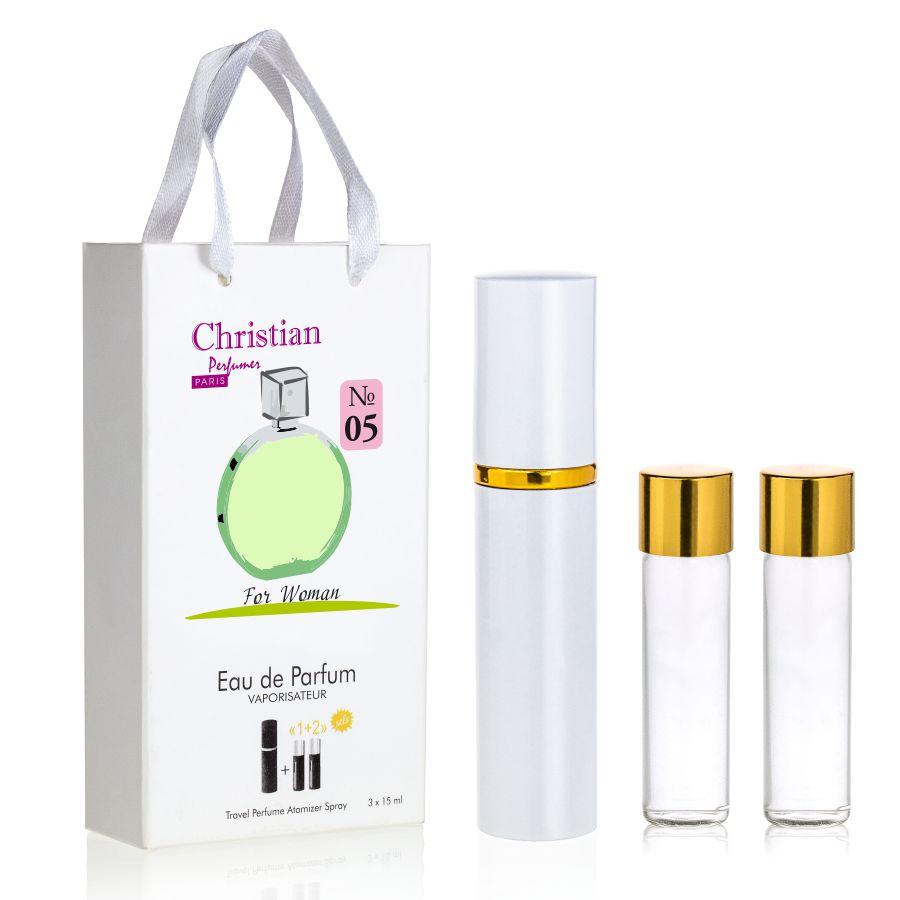 Парфумована вода  для жінок 3x12 ml Christian  за мотивами "Chance Eau fraiche" C. CHANEL