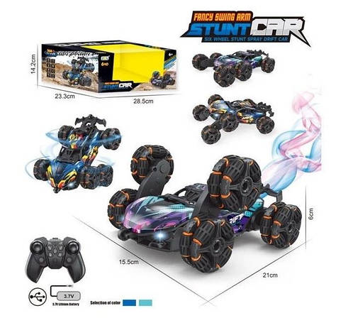 Машина-перевертень на радіокеруванні Stunt Car, фото 1