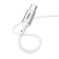 Кабель HOCO X66 Howdy charging data cable for Type-c /  white