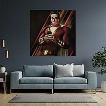 Плакат "Шазам, Shazam! (2019)", 60×60см, фото 3