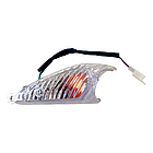 Повороти передні Honda Tact AF-30/31 (білі), пара. Тайвань, фото 3