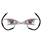 Повороти передні Honda Tact AF-30/31 (білі), пара. Тайвань, фото 2