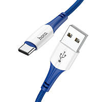 Кабель HOCO X70 Ferry charging data cable for Type-C / blue