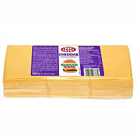 Сир нарізаний Cheddar Burger ТМ Mlekovita 1,033 кг