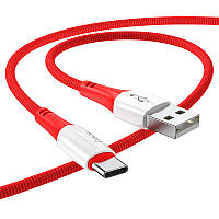 Кабель HOCO X70 Ferry charging data cable for Type-C /  red