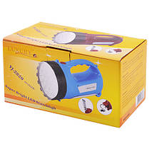 Ліхтар переносний Luxury 2820 TP, 19+15LED, ст. акум., ЗП 220V, фото 3