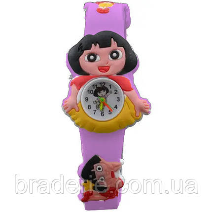 Годинник наручний 1920-14 Дитячий каучук, Dora, фото 1