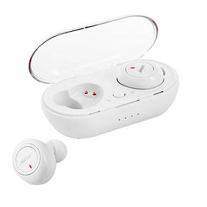 Бездротові навушники BOSE TWS 2 з кейсом, white, фото 3